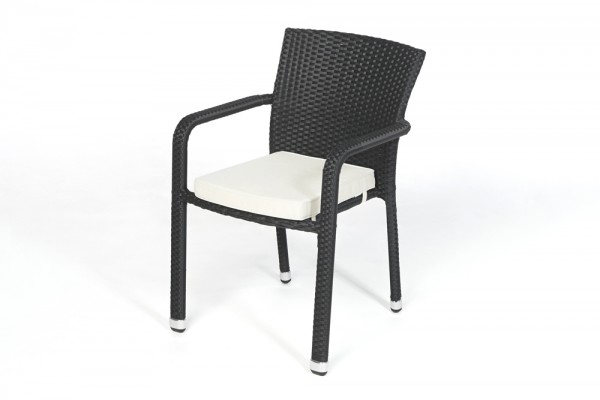 Orlando Rattan chair - cushion cover beige