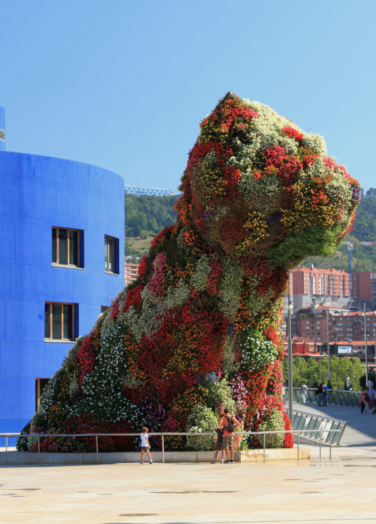 Vertikaler Garten "Puppy" in Bilbao