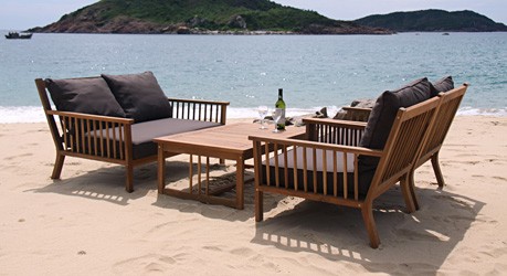 Safari Wood Lounge