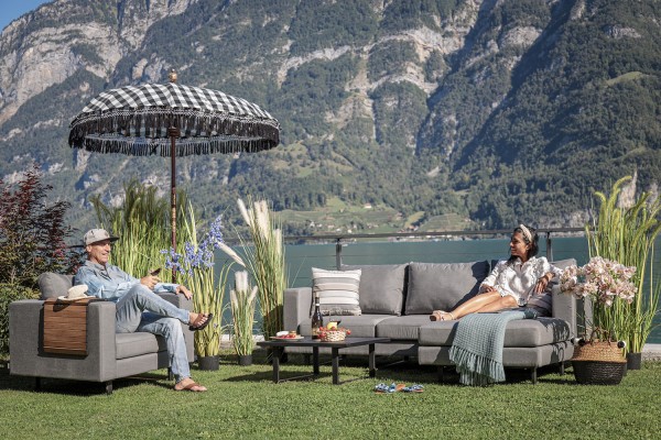 Thomson Deluxe Outdoor Lounge grau