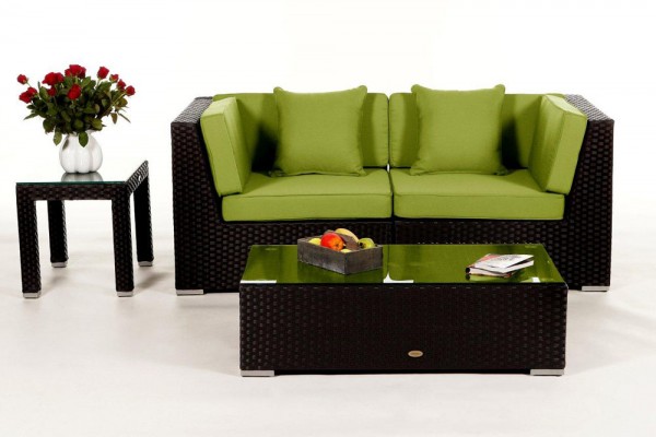 Sunrise Lounge - cushion cover set green