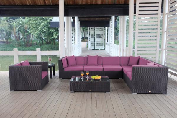 Tranquillo Lounge - cushion cover set purple