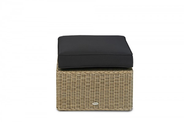 Brooklyn Rattan Lounge natural round - Cushion for Coffee Table