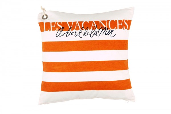 Decorative Pillow Vacances orange Special